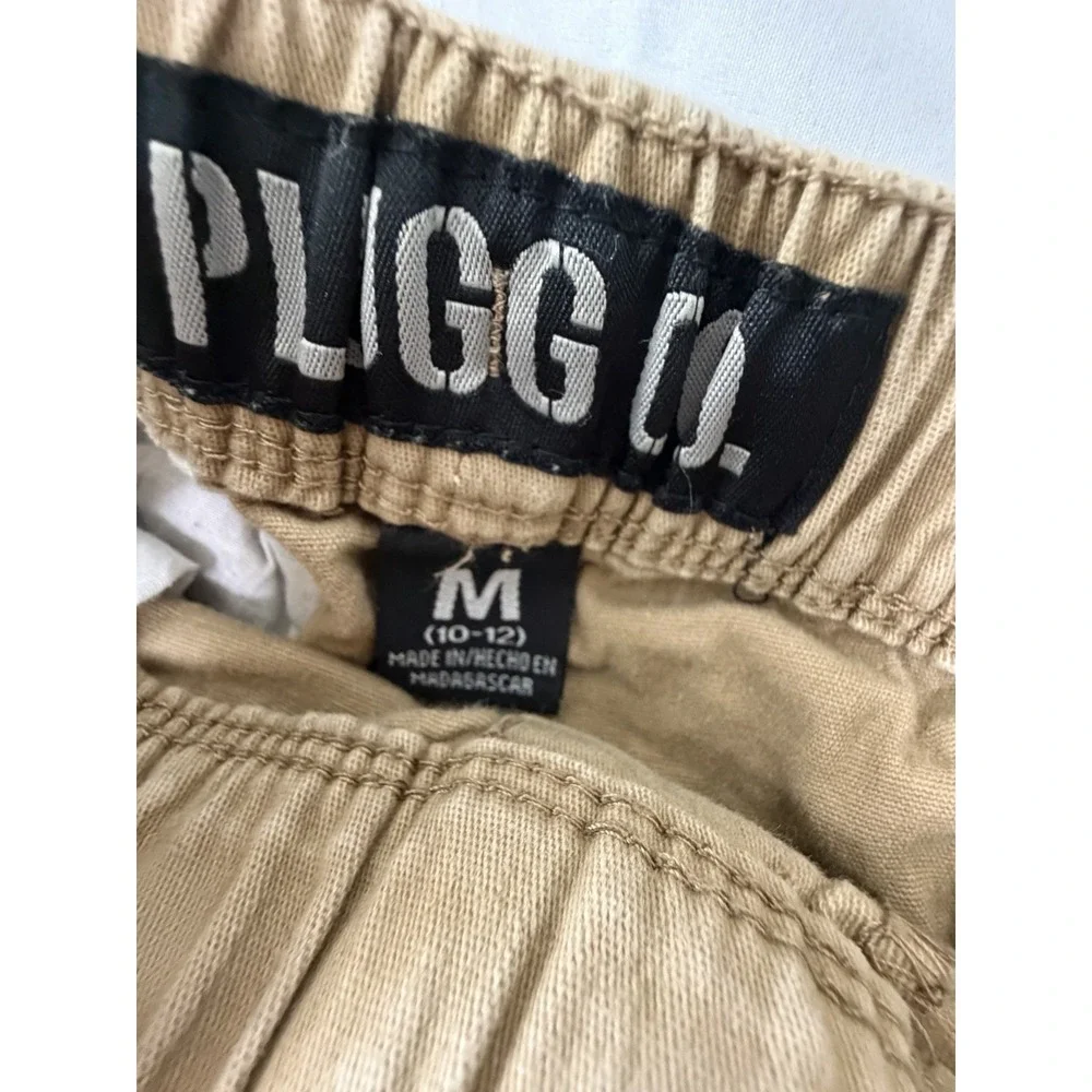Boys Size 10-12 Pants Lot – Denim Jeans & Khaki Joggers – 2 Pairs